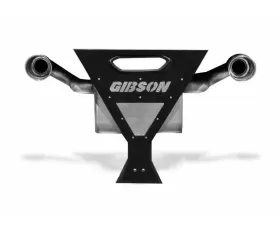 Gibson Performance Stainless Slip-On Dual Muffler Exhaust with 4 Inch Intercooled Slash Tips Yamaha YXZ1000R 2016-2017