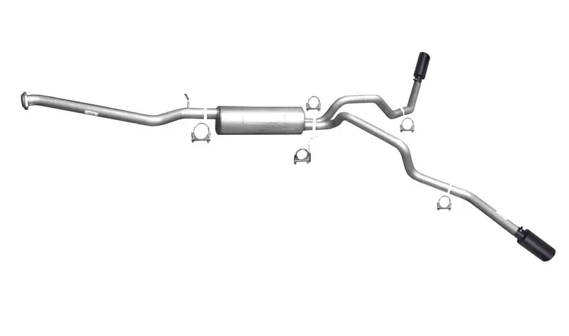 Gibson Performance Stainless Black Elite Catback Dual Extreme Exhaust System - 65003B