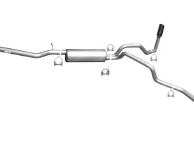 Gibson Performance Stainless Black Elite Catback Dual Extreme Exhaust System