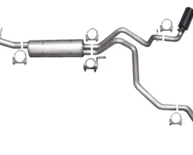 Gibson Performance Stainless Black Elite Catback Dual Extreme Exhaust System