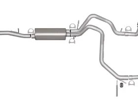 Gibson Performance Stainless Black Elite Catback Dual Extreme Exhaust System
