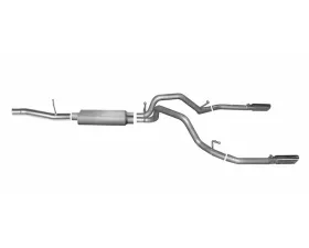 Gibson Performance Dual Split Exhaust System Chevrolet Silverado 5.3L 1500 5Ft 9.3in. | 6Ft 6.8in. 2014-2016