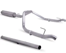 Gibson Performance Stainless Catback Dual Split Exhaust System GMC Sierra | Chevrolet Silverado 1500 Factory Dual Exhaust Crew Cab 2019-2022