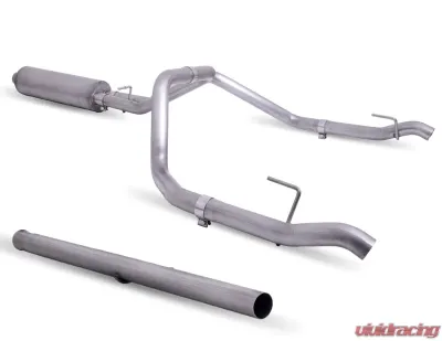 Gibson Performance Stainless Catback Dual Split Exhaust System GMC Sierra | Chevrolet Silverado 1500 Factory Dual Exhaust Crew Cab 2019-2022 - 65692