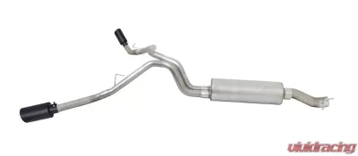 Gibson Performance Stainless Black Elite Catback Dual Extreme Exhaust System - 66567B