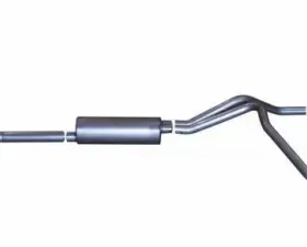 Gibson Performance Black Elite Dual Split Exhaust System Nissan Titan Crew | Ext. Cab 5.6L 2004-2015