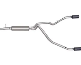 Gibson Performance Black Elite Dual Split Exhaust System Ford F-250 | F-350 Short Bed King Ranch 6.2L 2011-2016