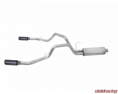 Gibson Performance Black Elite Dual Split Exhaust System Ford F-150 FX2 3.5L Crew Cab Short Bed 2011-2014 - 69220B