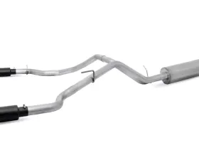 Gibson Performance Stainless Black Elite Catback Dual Sport Exhaust System Ford Ranger 2.3L 2019-2022