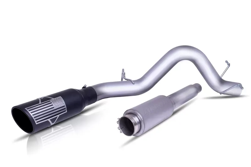 Gibson Performance Stainless Patriot Series Catback Single Exhaust System - 70-0011