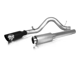 Gibson Performance Patriot Skull Series Catback Single Exhaust - Stainless GMC Sierra 1500 2010-2018