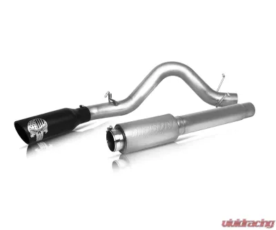 Gibson Performance Patriot Skull Series Catback Single Exhaust - Stainless GMC Sierra 1500 2010-2018 - 76-0002