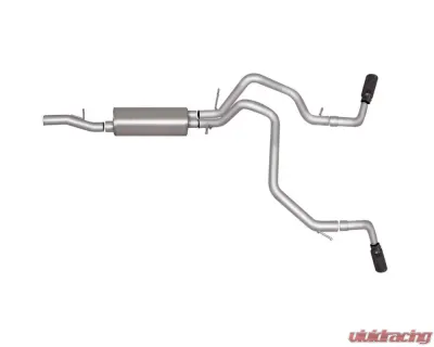 Gibson Performance Black Elite Dual Extreme Stainless Catback Exhaust Chevrolet Tahoe | GMC Yukon 5.3L 2015-2020 - 65668B