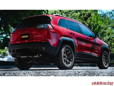 Gibson Performance Stainless Catback Dual Split Exhaust System Jeep Cherokee 3.2L 2019-2021 - 617208