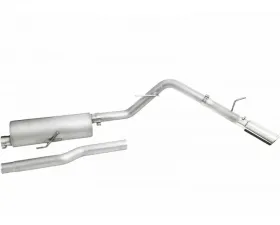 Gibson Performance Stainless Cat-Back Single Exhaust System Jeep Gladiator 3.6L 2020-2022
