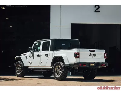 Gibson Performance Stainless Black Elite Cat-Back Single Exhaust System Jeep Gladiator 3.6L 2020-2022 - 617409B