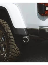 Gibson Performance Stainless Black Elite Cat-Back Single Exhaust System Jeep Gladiator 3.6L 2020-2022                                     - 617409B - Image 3