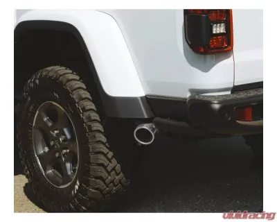 Gibson Performance Stainless Black Elite Cat-Back Single Exhaust System Jeep Gladiator 3.6L 2020-2022 - 617409B