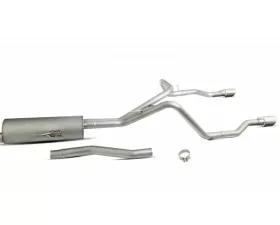 Gibson Performance Stainless Cat-Back Dual Split Exhaust System Jeep Gladiator 3.6L 2020-2022