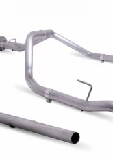 Gibson Performance Stainless Cat-Back Dual Split Exhaust System GMC Sierra | Chevrolet Silverado 1500 Factory Dual Exhaust Extended Cab 2019-2022                                     - 65688 - Image 2