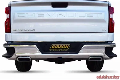 Gibson Performance Stainless Cat-Back Dual Split Exhaust System GMC Sierra | Chevrolet Silverado 1500 Factory Dual Exhaust Extended Cab 2019-2022 - 65688
