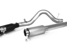 Gibson Performance Patriot Skull Series Catback Single Exhaust - Stainless GMC Sierra 1500 2007-2009
