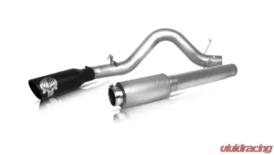 Gibson Performance Patriot Skull Series Catback Single Exhaust - Stainless Ford F-150 2011-2014 - 76-0027
