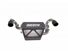 Gibson Performance Black Ceramic Polaris UTV Dual Exhaust Polaris RZR PRO XP 2020-2022