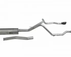 Gibson Performance Stainless Black Elite Dual Split Catback Jeep Gladiator 2020-2022