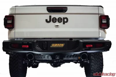 Gibson Performance Stainless Black Elite Dual Split Catback Jeep Gladiator 2020-2022 - 617410B