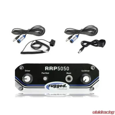 Rugged Radios RRP5050 2 Person Race Intercom Kit - 5050-2P-RACE