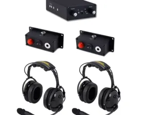 Rugged Radios RRP800 Fire/Safety Intercom Dual Radio 2 Place Fire Truck Kit