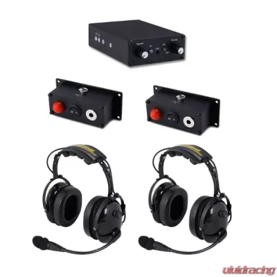 Rugged Radios RRP800 Fire/Safety Intercom Dual Radio 2 Place Fire Truck Kit - 800-2P-OTH