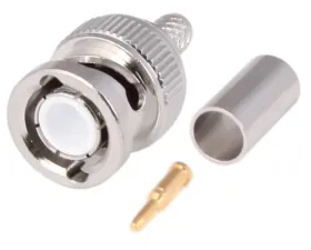 Rugged Radios Crimp On BNC Connector