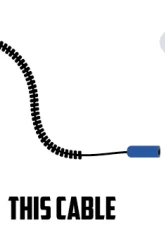 Rugged Radios Handheld Radios 2-Pin to Off-Road Coil Cord                                     - CC-5R-OFF - Image 2