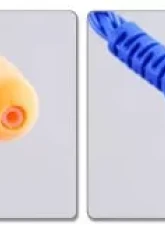 Rugged Radios Challenger-II Race Ear Bud Speakers                                     - CHALLENGER-II-BLUE - Image 2