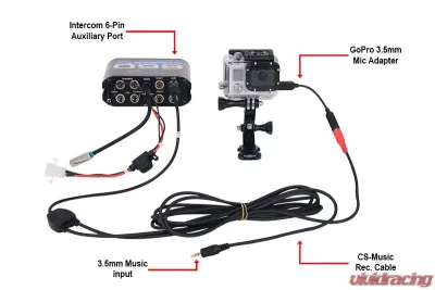Rugged Radios Music & Audio Record Cable - CS-MUSIC-REC
