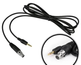 Rugged Radios GoPro or Video Camera 6 Foot Intercom Audio Record Cable