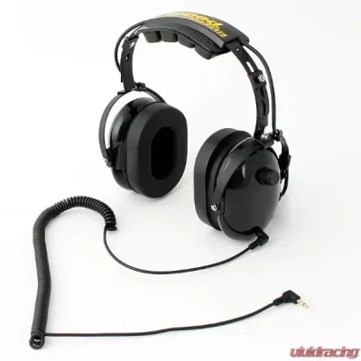 Rugged Radios H20 Over The Head Listen Only Headset - H20-BLK