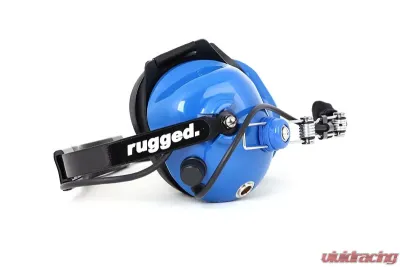 Rugged Radios H42 with PTT Light-Blue Headset - H42-LTBLUE