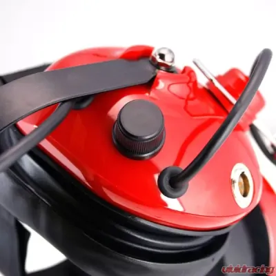 Rugged Radios H42 with PTT Red Headset - H42-RED