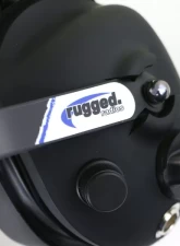 Rugged Radios Rubberized 2-Way Radio with PTT & Volume Control Headset                                     - H43-BLK-K - Image 4