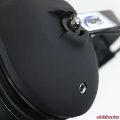 Rugged Radios Rubberized 2-Way Radio with PTT & Volume Control Headset - H43-BLK-K