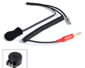 Rugged Radios NASCAR Flex Boom & Coil Cord Helmet Kit