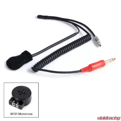 Rugged Radios NASCAR Flex Boom & Coil Cord Helmet Kit - HK-NFC