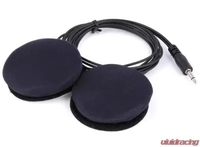 Rugged Radios 3.5mm Mono Plug Velcro Mount Speakers - HKP-SPK-MONO