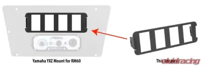 Rugged Radios RM-60 Mounts 4 Switch Panel - MT-SW