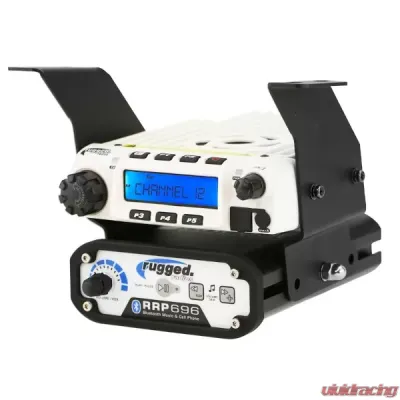 Rugged Radios Mobile Radio and Intercom Below Dash Mount Polaris RZR XP1000 - MT-XP1-BD-RM60