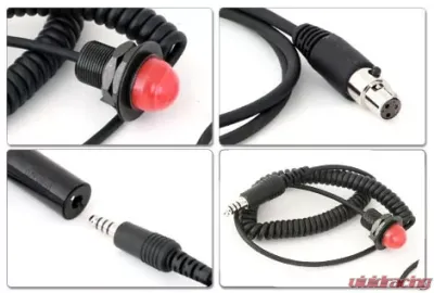 Rugged Radios Quick Disconnect Hole Mount PTT - PTT-HM-QD-KIT