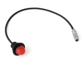 Rugged Radios Hole Mount PTT 1 Foot Straight Cable